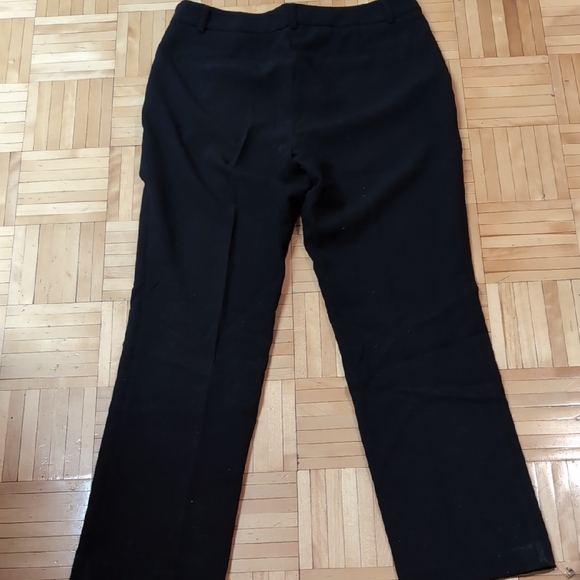 Hilary Radley Black Straight Leg Pants - Picture 6 of 6